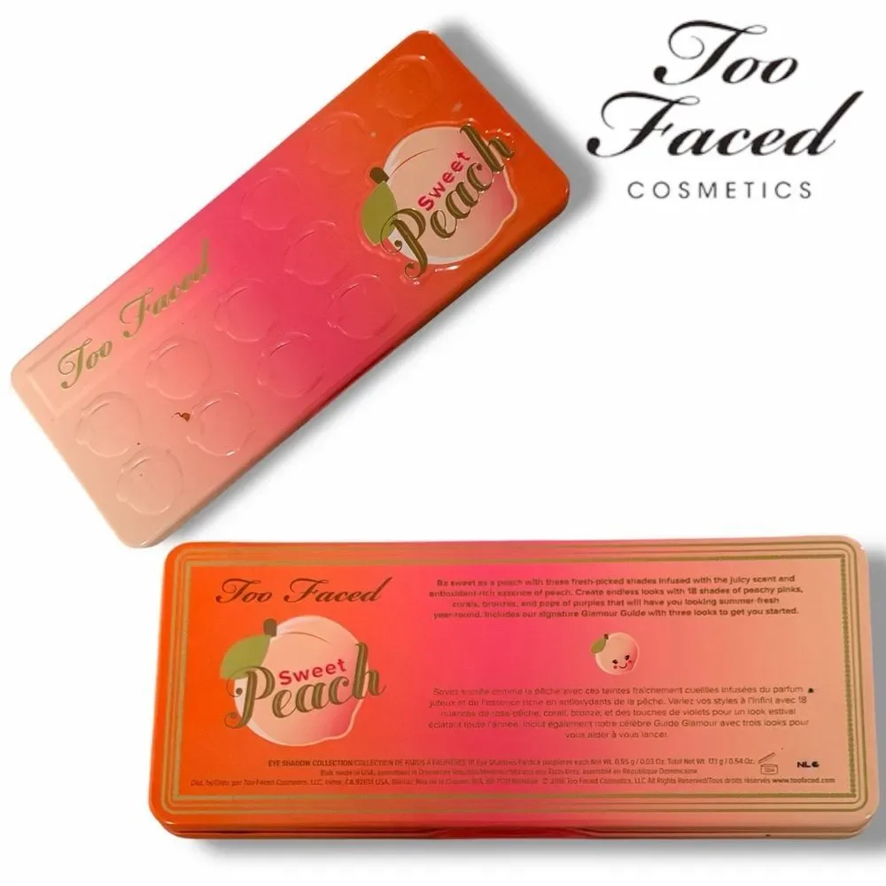 Too Faced Three Eyeshadow Collection - Peach, Gingerbread, Cinnamon